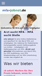 Mobile Screenshot of mfa-jobnet.de